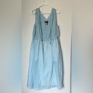 Light Blue MIDI Dress